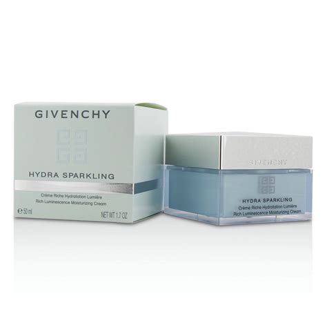 givenchy hydra sparkling cream rich luminescence moisturizing|HYDRA SPARKLING .